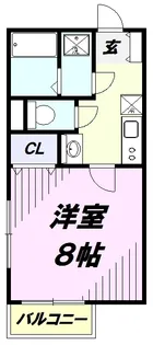 BRILLO INICIO【2階】の間取り