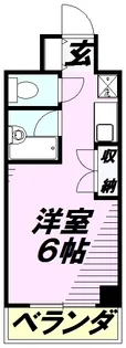 アルプ所沢【10階】の間取り