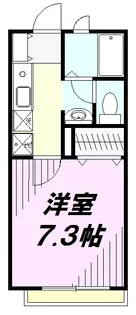AUBE【1階】の間取り