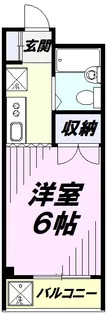 インフィニット狭山ヶ丘【3階】の間取り