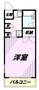 ヒラクンハイツⅡ【2階】の間取り