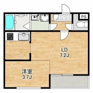 FUJISTA所沢Ⅶ【2階】の間取り