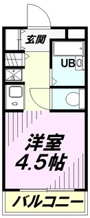 クレシェール狭山ヶ丘【2階】の間取り