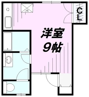 クレールエスパース【1階】の間取り