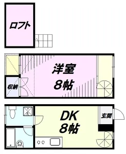 ラフォーレK1【IV-3号室】の間取り
