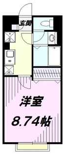 IXOアヴニール【1階】の間取り