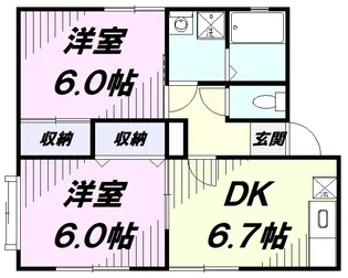 パナクオリティA【1階】の間取り