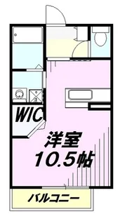 アドバンス【203号室】の間取り