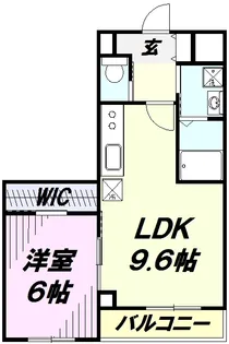 オレンジクレスト【2階】の間取り