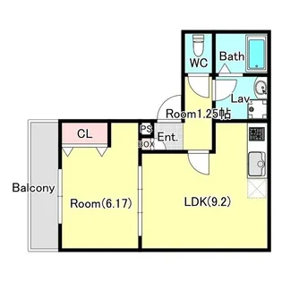 ジーメゾン入間【301号室】の間取り