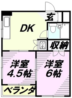 アビタシオン元町【4階】の間取り