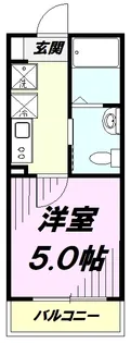 MELDIA西所沢Ⅱ【2階】の間取り