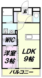 グランメール南台【2階】の間取り