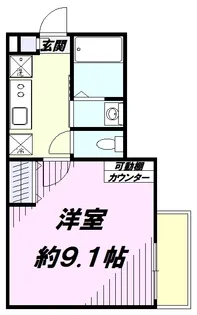 グロースリング新所沢【3階】の間取り