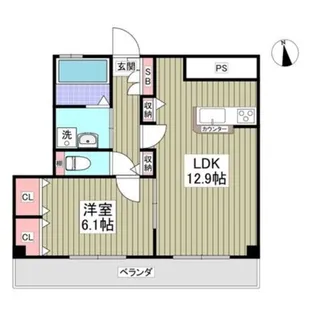 MK SQUARE【2階】の間取り