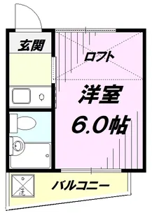 ライフピアアカシア【2階】の間取り