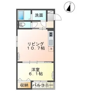 スライヴ【2階】の間取り