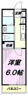 Will Arc狭山【1階】の間取り