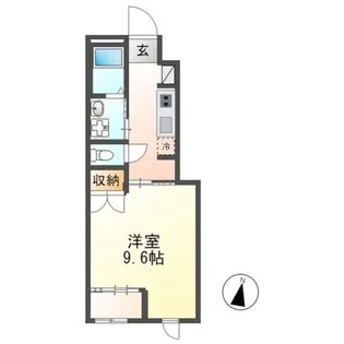 エスポワール【1階】の間取り