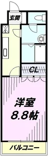 オーガスタC【2階】の間取り