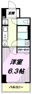 セントランド所沢【9階】の間取り
