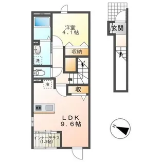 ドリームメゾン 2【202号室】の間取り