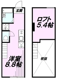 グランデ清瀬(グランデキヨセ)【2階】の間取り