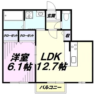 Il primo【1階】の間取り