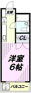 ウエストハイム【2階】の間取り