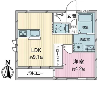 メゾン・エスポワール【3階】の間取り