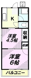 ホシノハイツ【103号室】の間取り