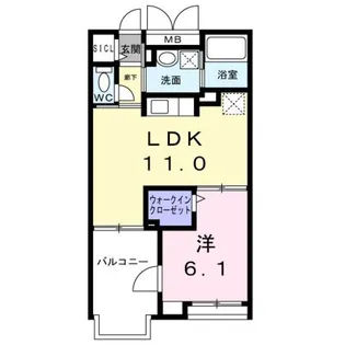 グレース【3階】の間取り