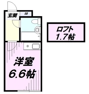 Reno所沢【2階】の間取り