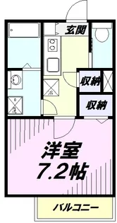 メルディア狭山ヶ丘 【3階】の間取り