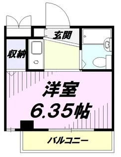 ラ・ルーナ【3階】の間取り