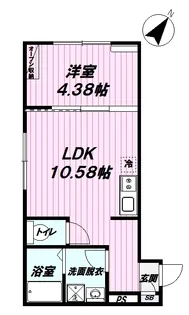 (仮)グランディール羽村【3階】の間取り