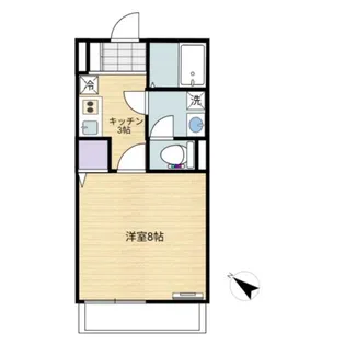 Belle Sweet Ⅱ号館【1階】の間取り
