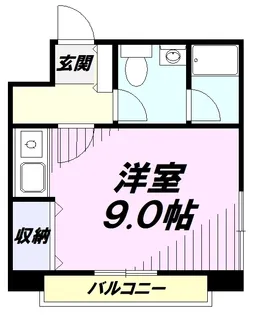 グランドコート松葉【3階】の間取り