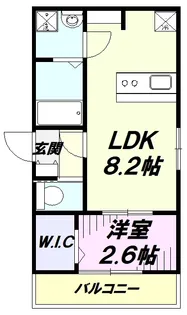 KEIAI RESIDENCE 清瀬【3階】の間取り