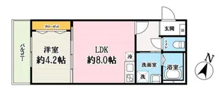 (仮称)キャメル入曽5【1階】の間取り