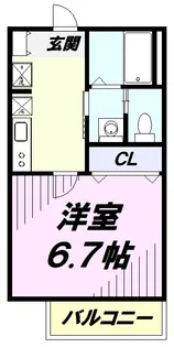 (仮称)キャメル所沢4【2階】の間取り