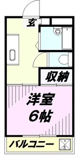 オギノビル【3階】の間取り