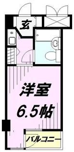 キャッスルマンション狭山祇園【4階】の間取り