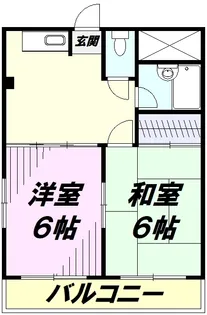 エクセレント友鶴【3階】の間取り