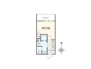 MELDIA新秋津【1階】の間取り