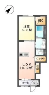シェルディオス【1階】の間取り