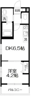 MELLAS元加治【2階】の間取り