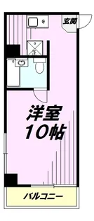 エルニド久米川【6階】の間取り