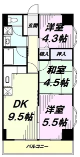 シュターンハイム第1【4階】の間取り