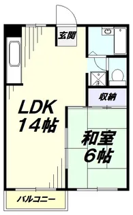 メゾン・ラポール【2階】の間取り